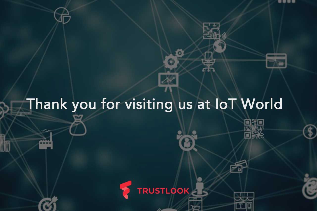 Thank you for visiting us at IoT World