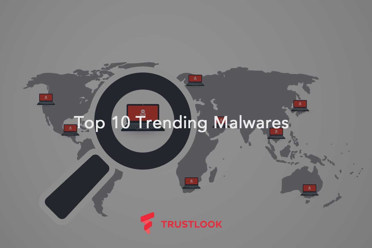 Top 10 Trending Malwares for October 7, 2016